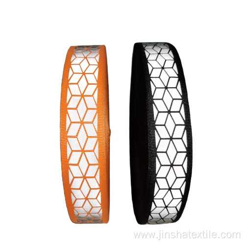 Reflective webbing high quality customizable size color